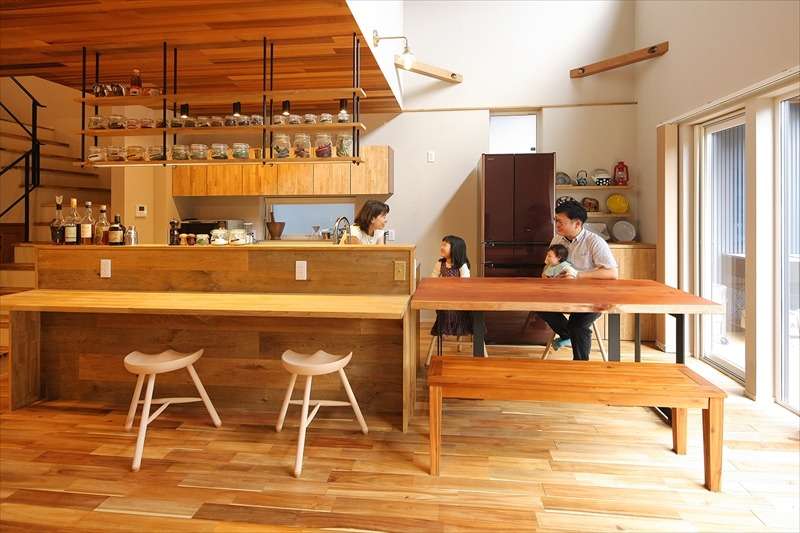 大人と子供の楽しみが詰まった住宅